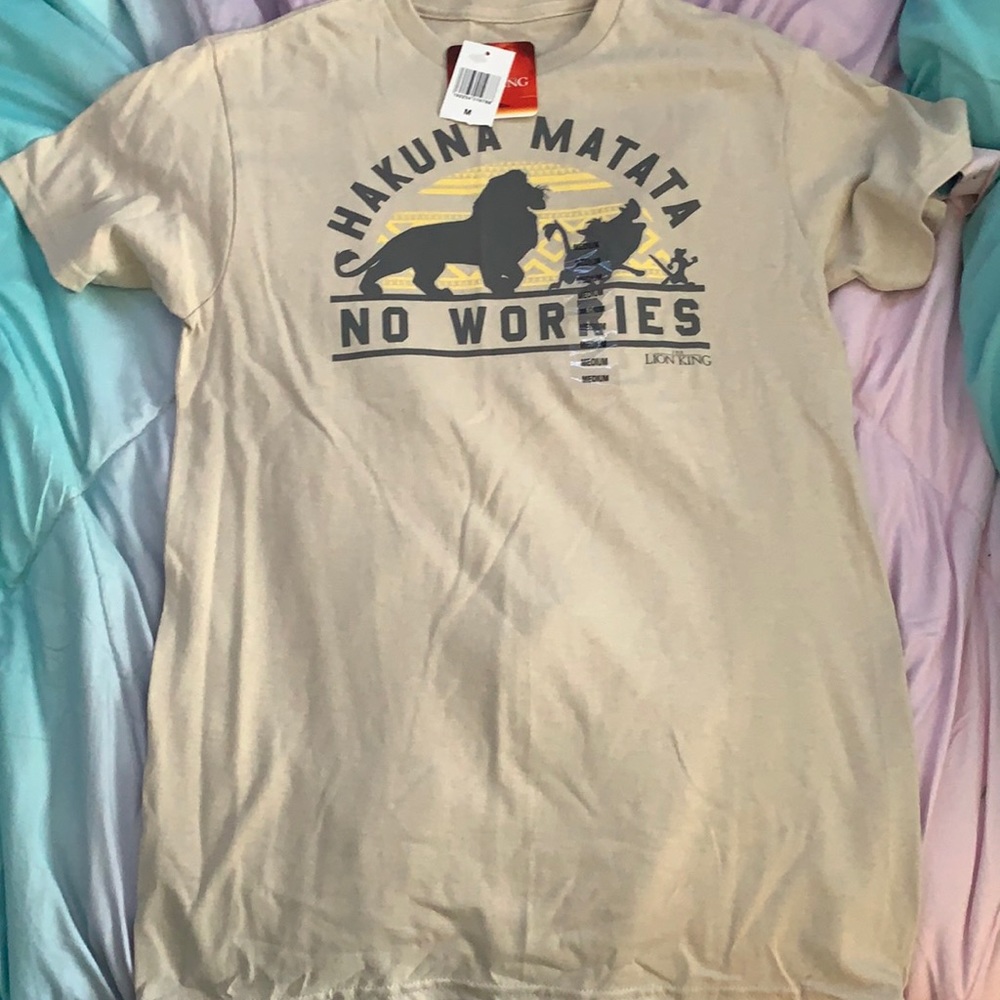 disney lion king women’s tee shirt